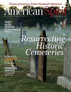 American Spirit Cover January/February 2013 Hammock.com honoring historic cemeteries 