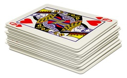 deck of cards powerpoint shuffle and arrange slides 