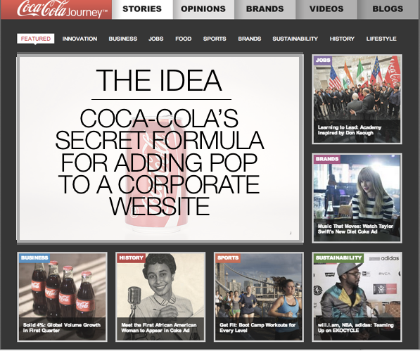Idea Email - Coke's secret forumla